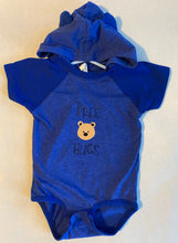 Load image into Gallery viewer, Royal Onesie with Free Hugs Bear face
