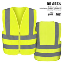 Load image into Gallery viewer, Safety Vests reflective strips 
